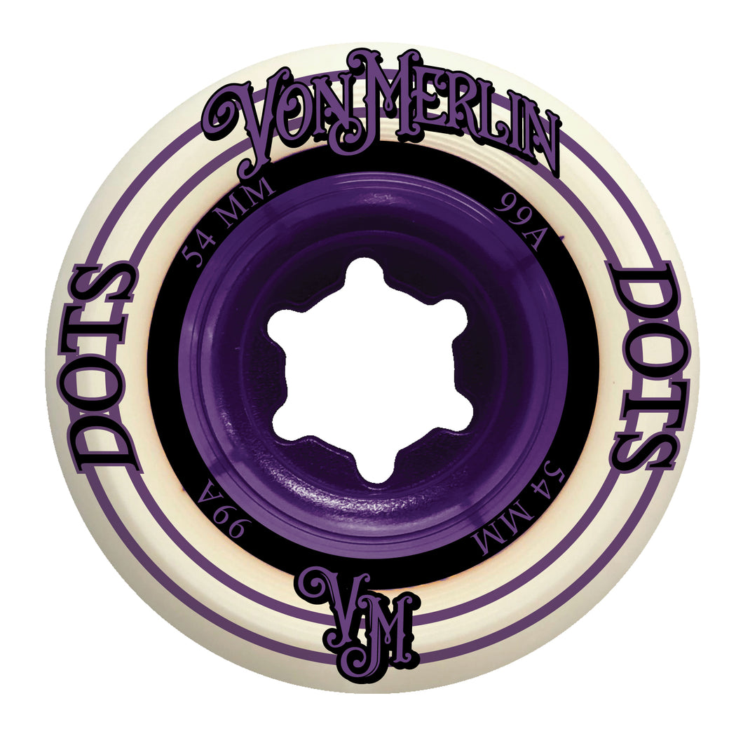 Von Merlin Dot Wheels (54mm/ 99A or 102A)